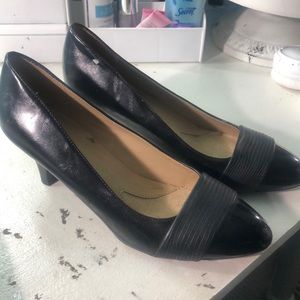 Black high heels size 5